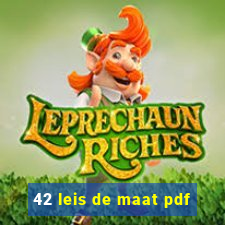 42 leis de maat pdf